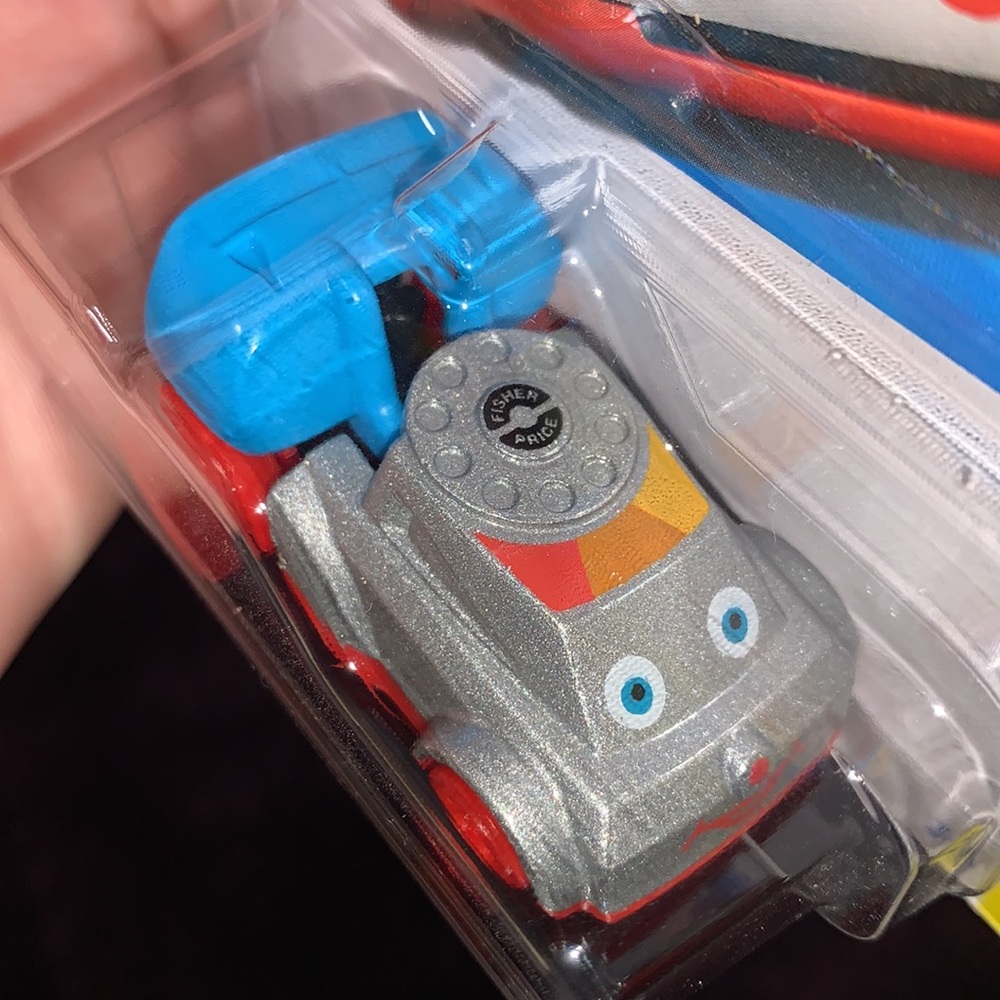 Hot Wheels Silver Quick Chat Toy Car - Experimotors 9/10